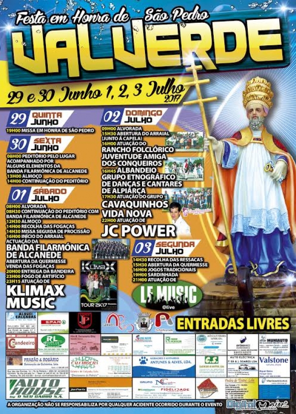 Festa em honra de S&atilde;o Pedro