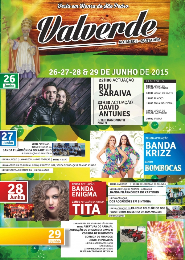Festa em honra de S&atilde;o Pedro