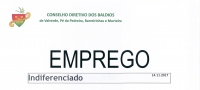 Emprego para trabalhador indiferenciado